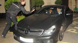 Image de Mercedes SL63 AMG d’Ashley Cole