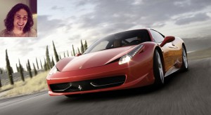 Image de Ferrari 458 Italia d’Edinson Cavani