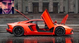 Image de Lamborghini Aventador de Franck Ribéry