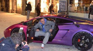 Image de Lamborghini Gallardo Spider de Franck Ribéry