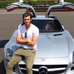 Image de Mercedes SLS de Gareth Bale