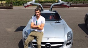 Image de Mercedes SLS de Gareth Bale