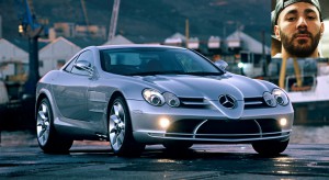 Image de Mercedes SLR de Karim Benzema