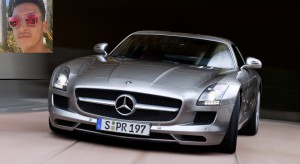 Image de Mercedes SLS de Mesut Özil